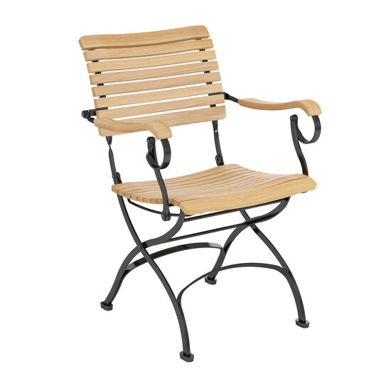 gartenstuhl-armlehnen-teakholz-teak-stahl-klappbar-fontenay-armlehnstuhl-frontansicht