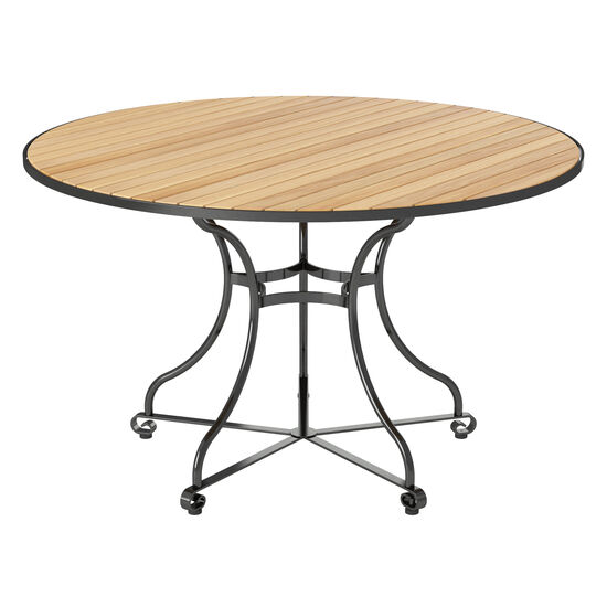 gartentisch-teak-stahl-gartenmoebel-fontenay-tisch-teakleisten-rund-120cm-frontansicht