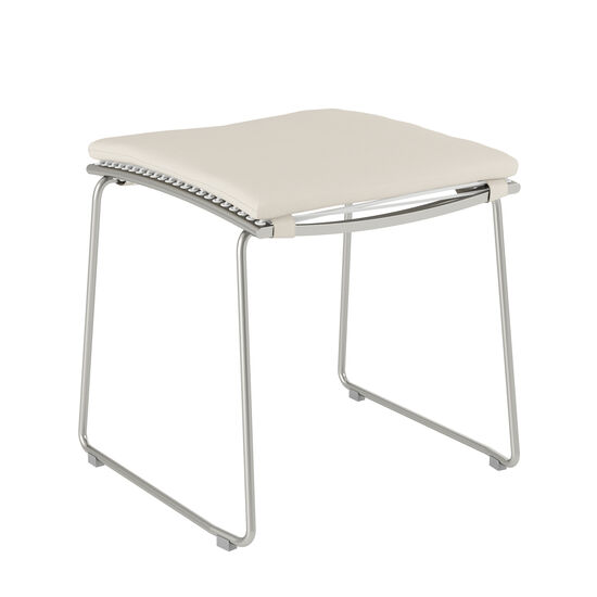 Pan Hocker für Stuhl Weiß