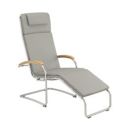 Auflage Bolero Liegesessel Gewebe Dessin "Stone"