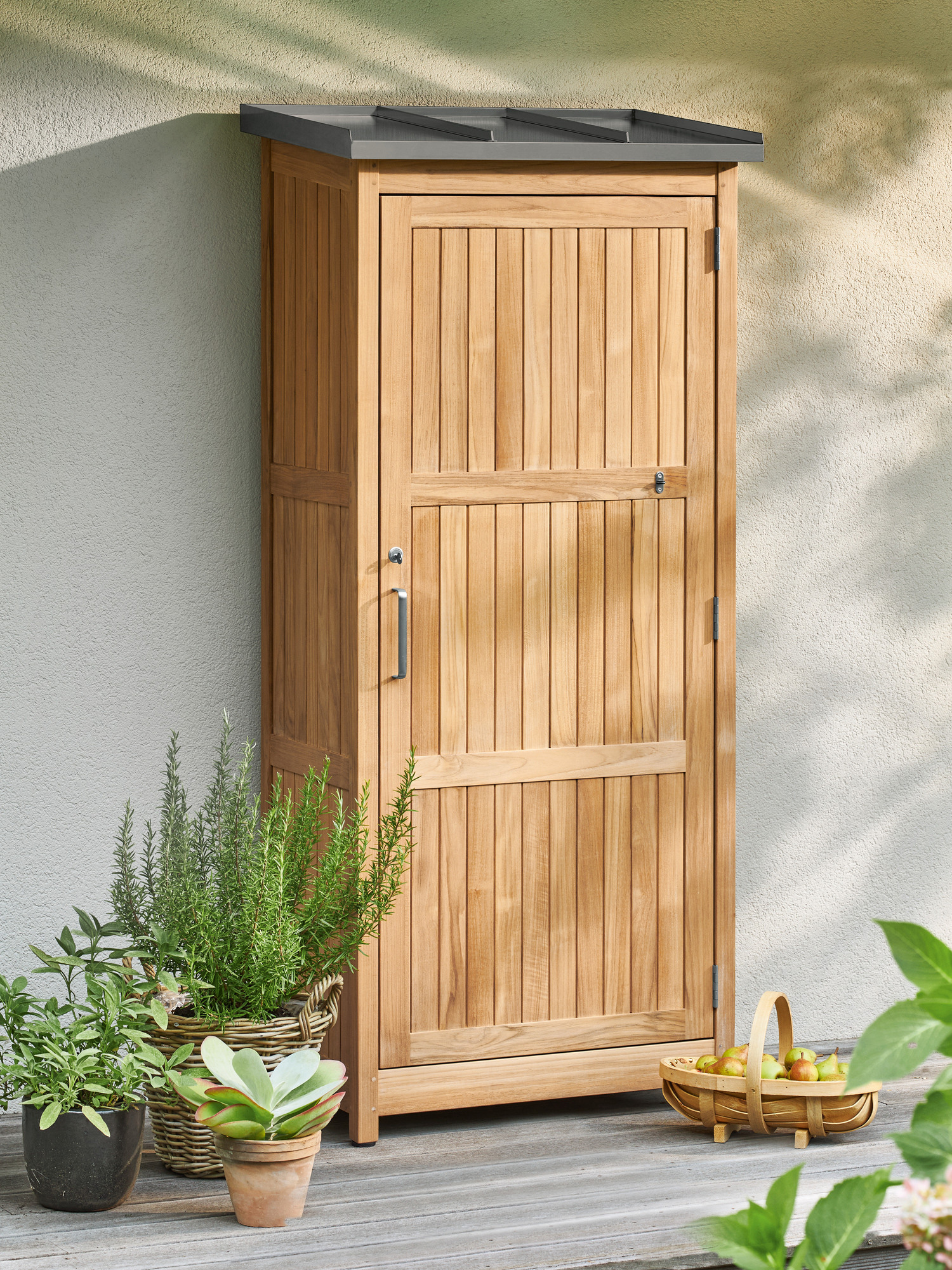 Geräteschrank Teak
