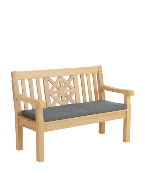 Sitzkissen Summerfield / Hestercombe Bank 120 / 125 Shadow, 2er-Set