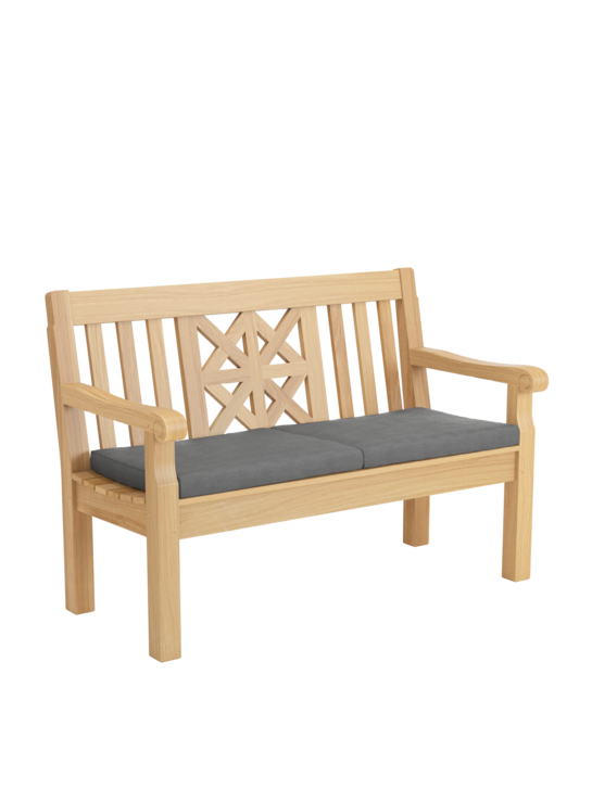 Sitzkissen Summerfield / Hestercombe Bank 120 / 125 Shadow, 2er-Set