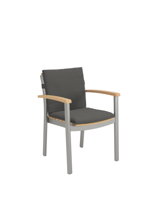 Auflage Monterey Silk Armlehnstuhl Anthrazit