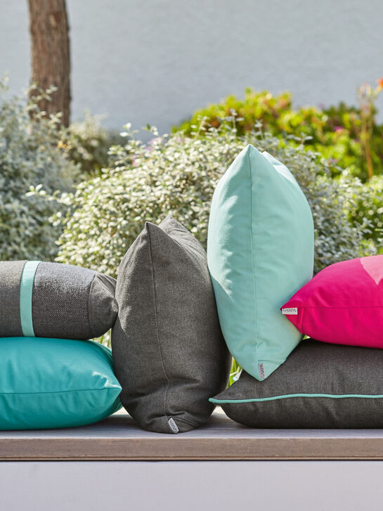 Federkissen 50 x 45 Anthrazit