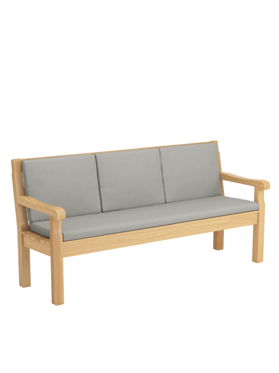 Rückenkissen Summerfield / Hestercombe Bank 180 Stone, 3er-Set