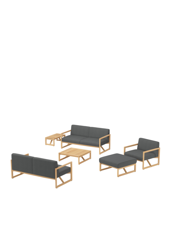 Trey Lounge Set Anthrazit 2