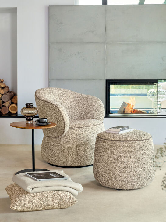 Bosa Hocker 55 Taupe