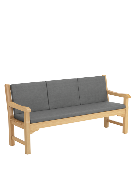 Rückenkissen Summerfield / Hestercombe Bank 180 Shadow, 3er-Set