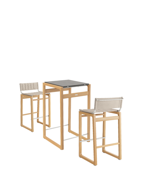 Benton Barmöbel Set Steingrau