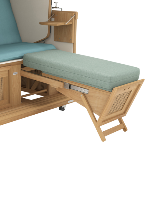 Hohes Fußkissen für Strandkorb Sinfonia