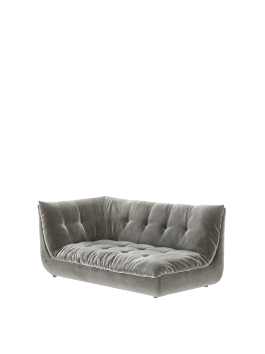 Sandvig Sofa 180 Armlehne rechts Quarz