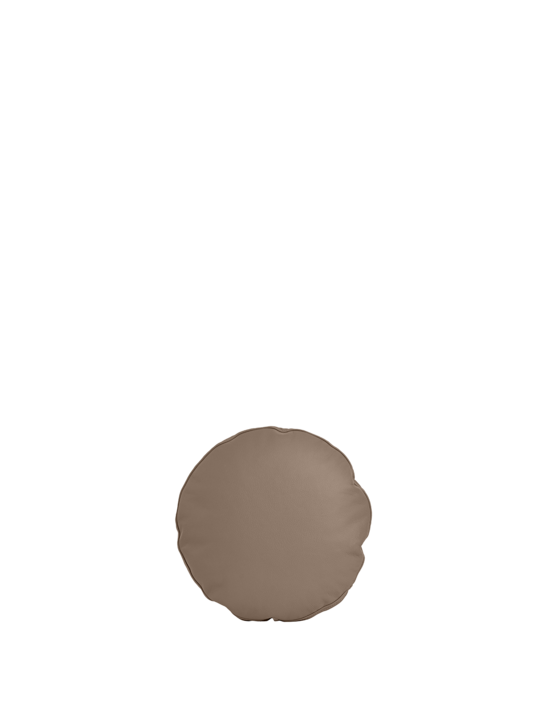 Bosa Kissen Ø 40 Leder Taupe