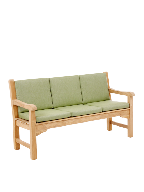 Rückenkissen Summerfield / Hestercombe Bank 150 Leaf, 3er-Set