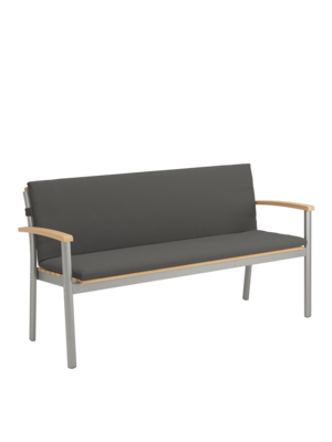 Auflage Monterey Silk Bank 160 Anthrazit