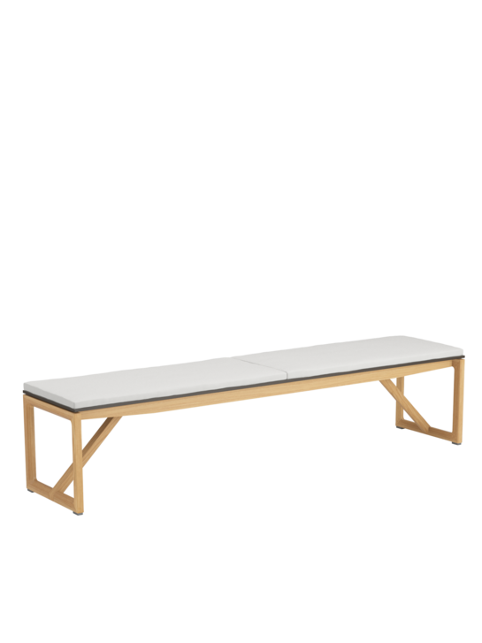 Sitzauflage Trey Bank 210 lehnenlos Crystal