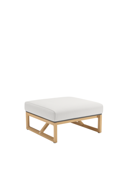 Trey Lounge Hocker inkl. Auflage Crystal