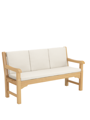 Rückenkissen Summerfield / Hestercombe Bank 150 Linum, 3er-Set