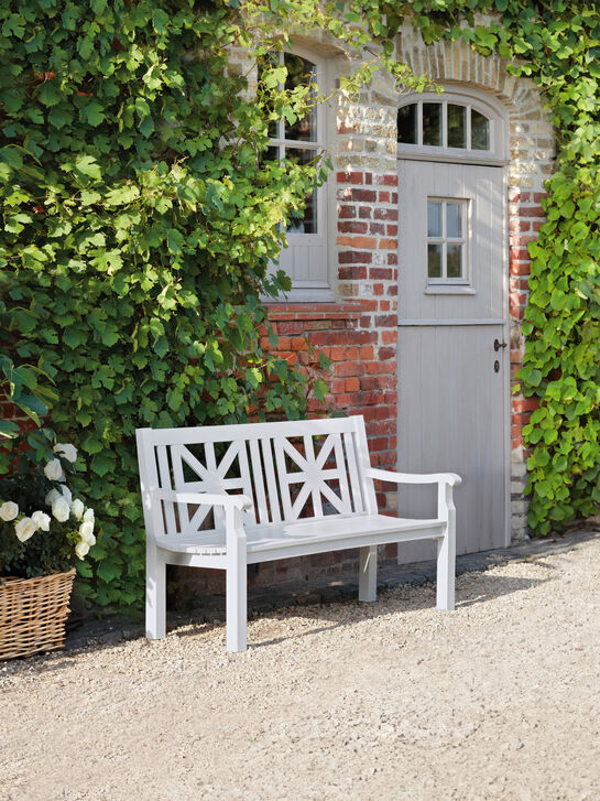 Cottage Bank 150 Weiß