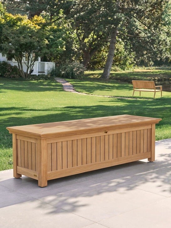 Truhenbank Teak