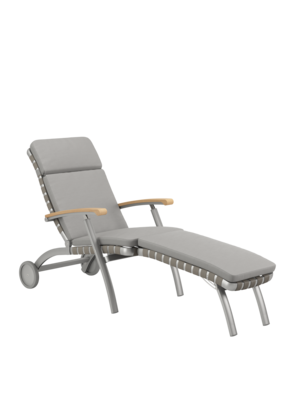 Auflage United States Deck Chair mit verlängerter Fußstütze Stone