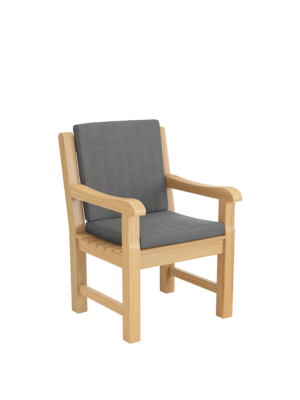 Rückenkissen Summerfield / Hestercombe Armlehnstuhl Shadow