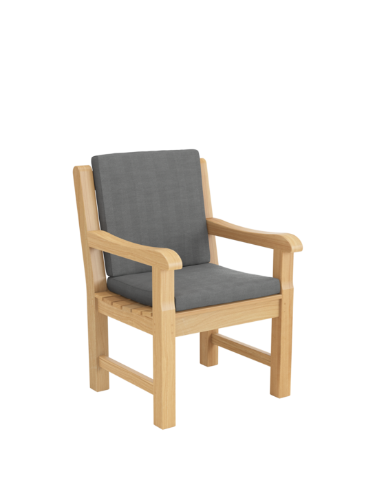 Rückenkissen Summerfield / Hestercombe Armlehnstuhl Shadow