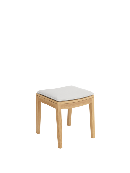 Sitzkissen Valencia Hocker Crystal mit Keder