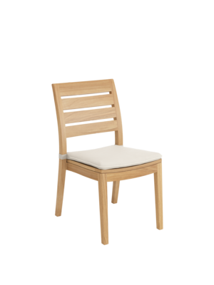 Sitzkissen Valencia Stuhl Linum mit Keder