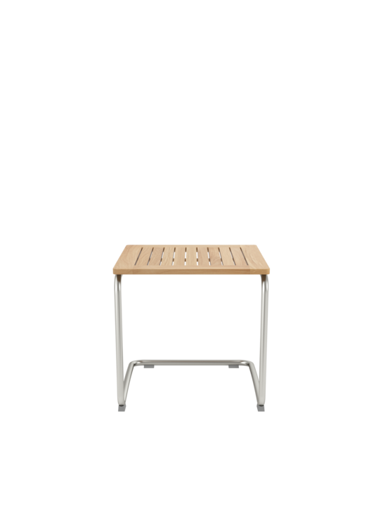 Bolero Side Table Stainless Steel/Teak