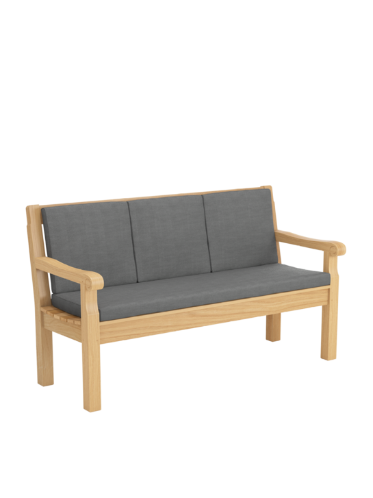 Rückenkissen Summerfield / Hestercombe Bank 150 Shadow, 3er-Set