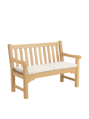 Sitzkissen Summerfield / Hestercombe Bank 120 / 125 Linum, 2er-Set