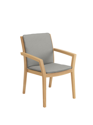 Auflage Valencia Armlehnstuhl Stone mit Keder