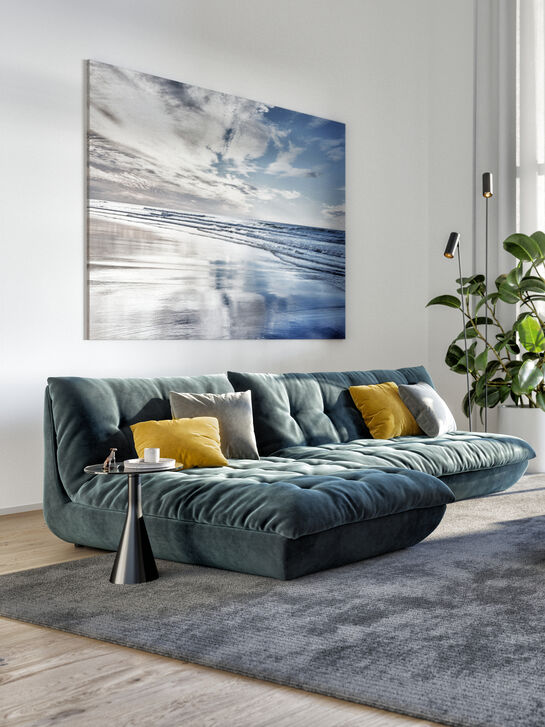 Sandvig Zierkissen Interieur 45 x 45 Quarz