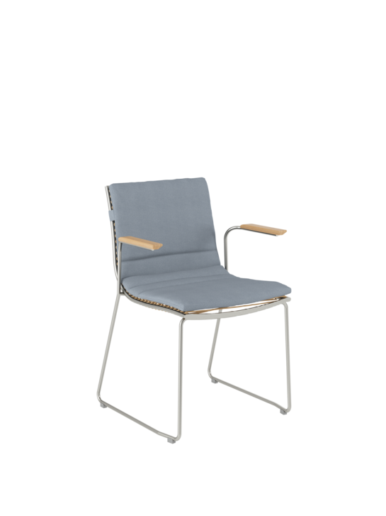 Auflage Pan Stuhl/Armlehnstuhl Indigo