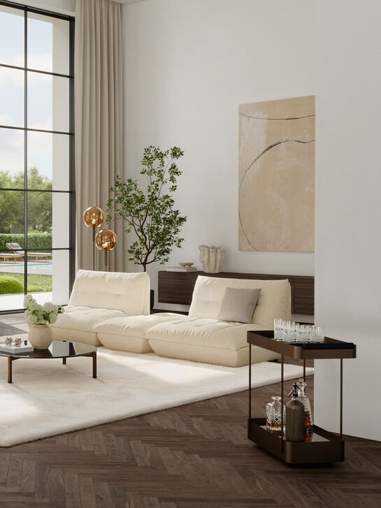 Tenero Teppich Weiß 200 x 300