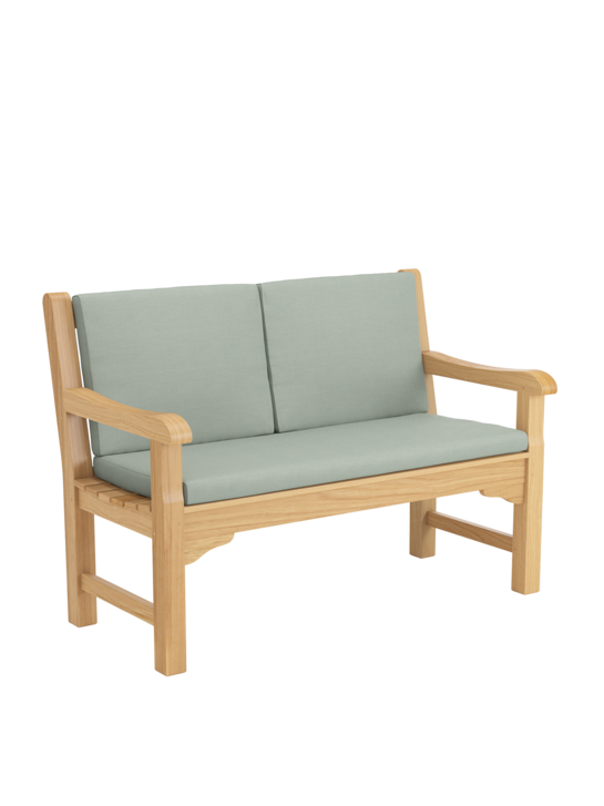 Rückenkissen Summerfield / Hestercombe Bank 120 / 125 Mineral, 2er-Set