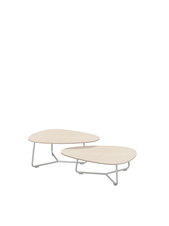 Amari Lounge Tischset Keramik Chalk