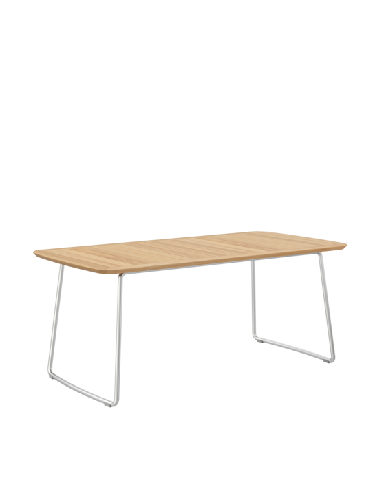 Amari Tisch Edelstahl/Teak 180 x 90