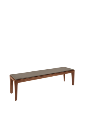 Lederauflage für Tavo Massivholzbank