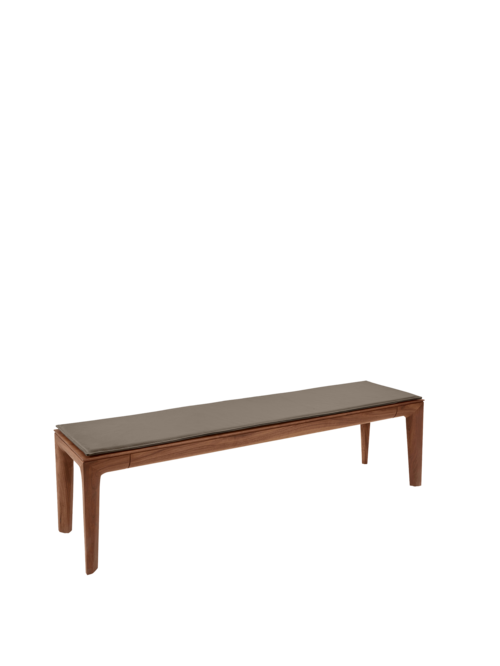 Lederauflage für Tavo Massivholzbank