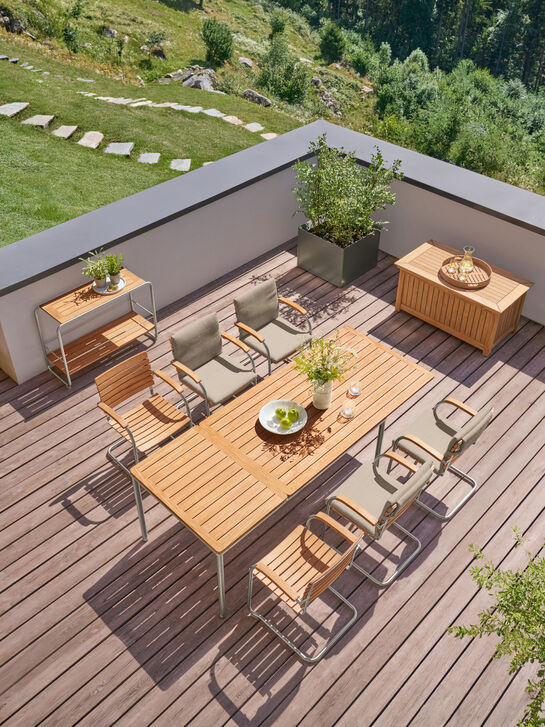 Bolero Freischwinger Teak