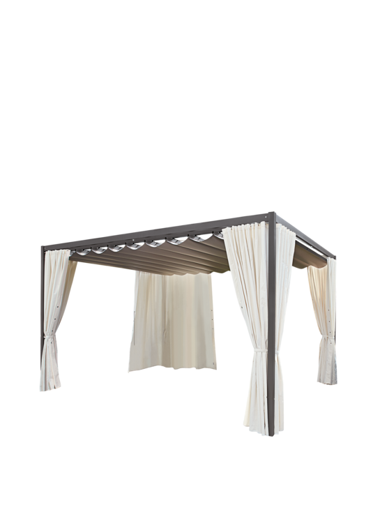 Sommerdach Monaco 300 x 500 cm Graphit