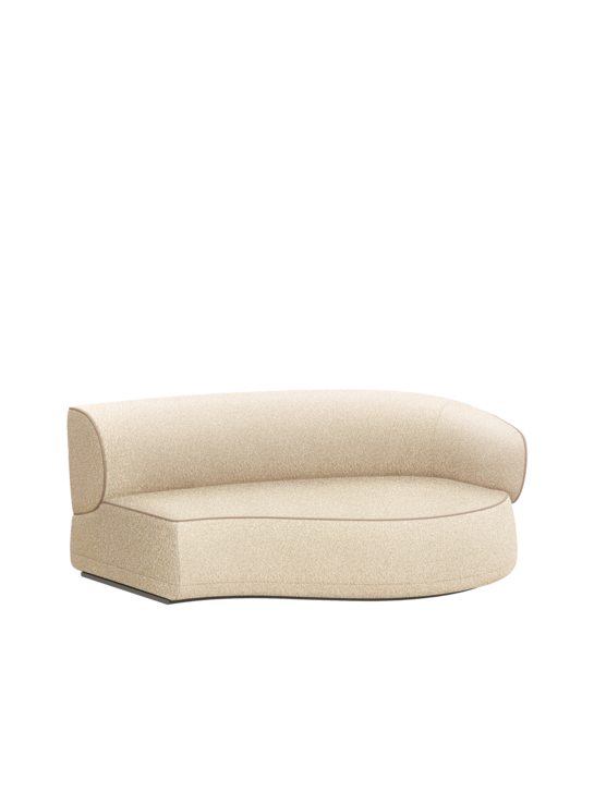 Bosa Sofa Element Armlehne links 180 Leinen