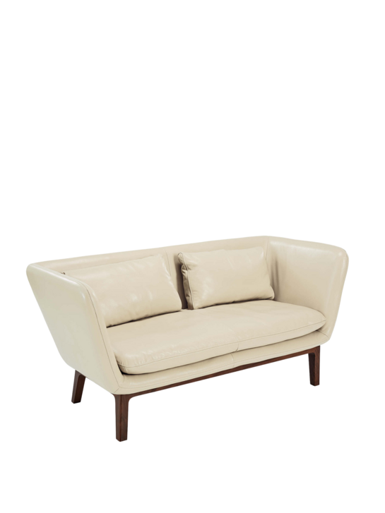 Hamilton Ledersofa Mandel
