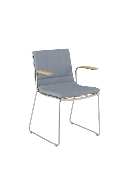 Auflage Pan Stuhl/Armlehnstuhl Indigo