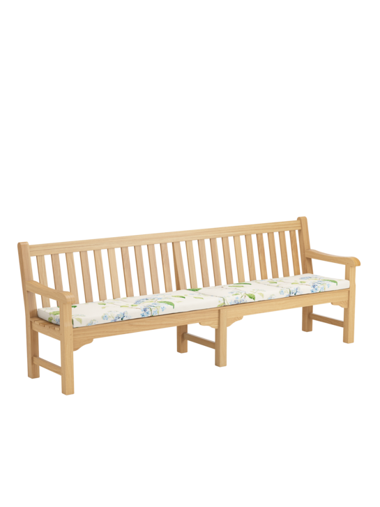 Sitzkissen Summerfield / Hestercombe Bank 240 Hortensia Blau, 4er-Set