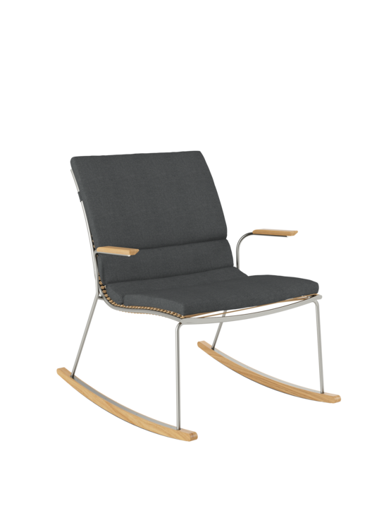 Auflage Pan Schaukelstuhl Anthrazit