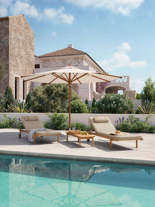 Umbria Sonnenschirm 500 cm rund