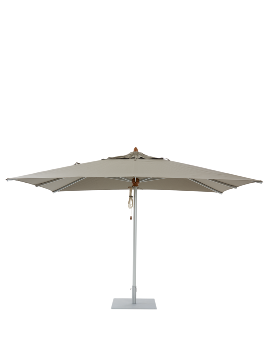 Calabria Sonnenschirm 250 x 350 cm rechteckig, taupe